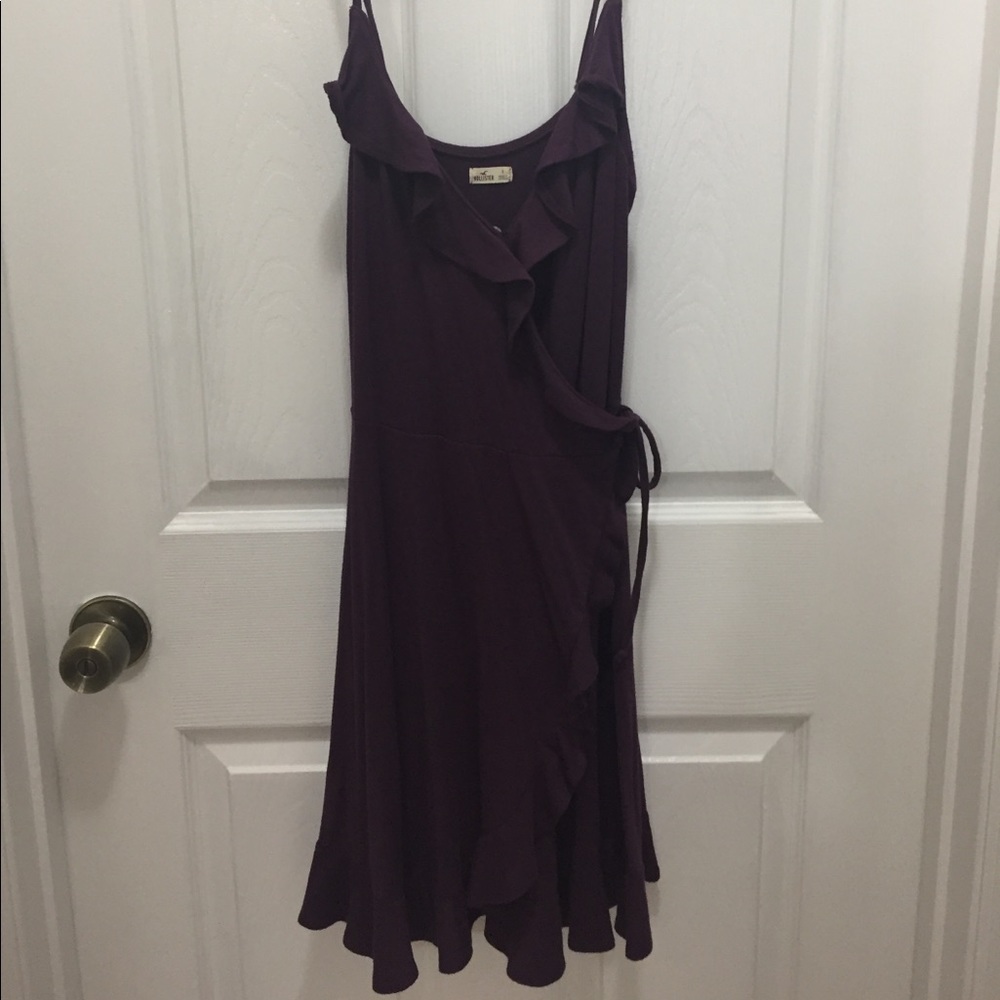 Hollister faux wrap dress